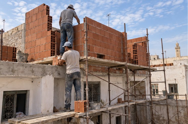 بناء غرفة التوسعة